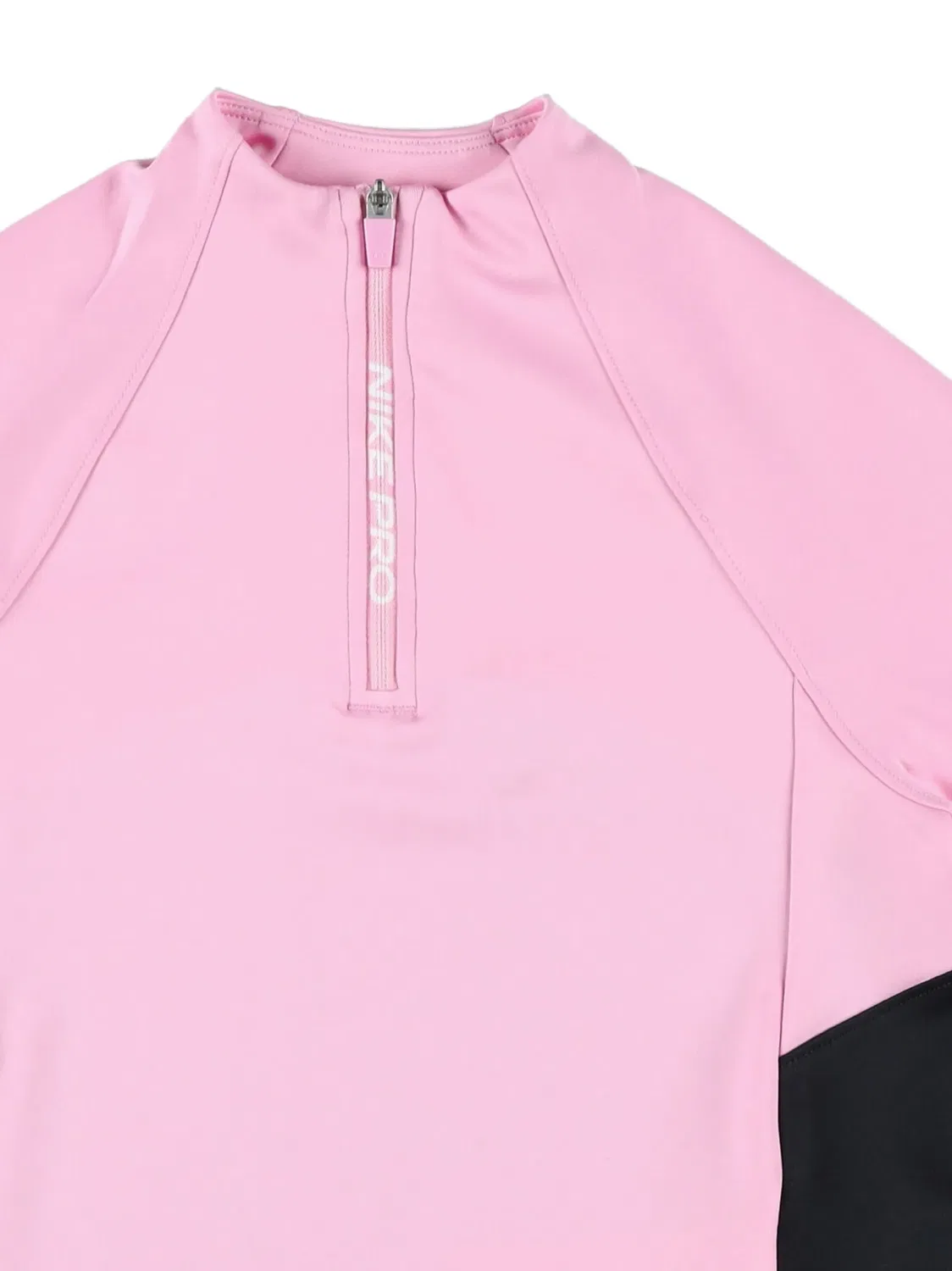 Топ с воротником на молнии Nike Kids, розовый — фото 3