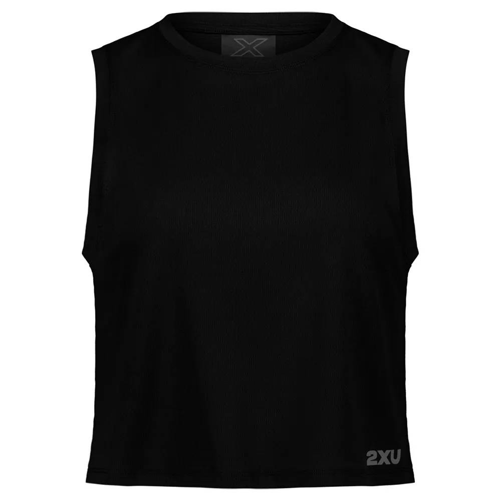 

Футболка без рукавов 2XU Aero Mesh Crop, черный