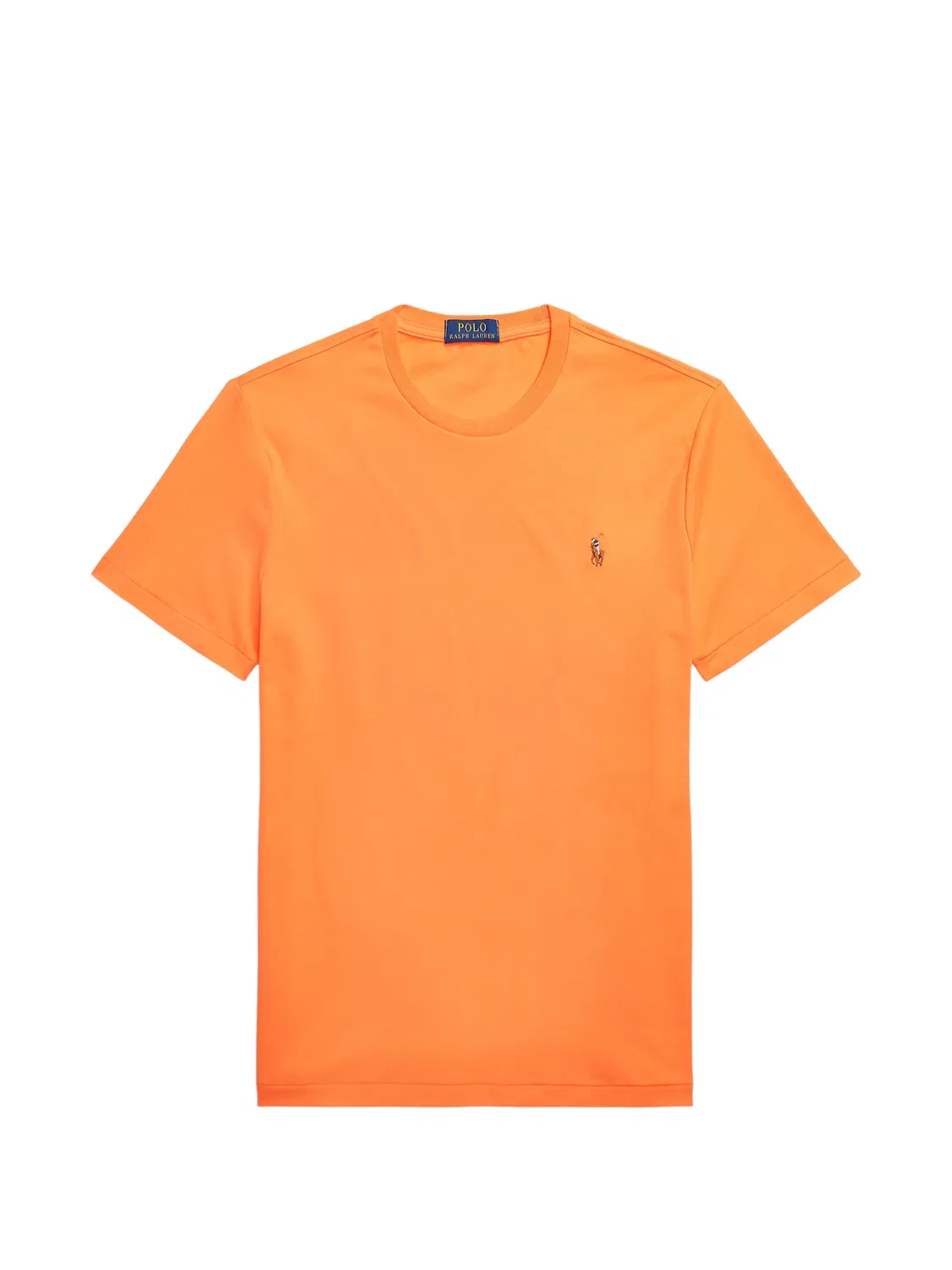 Футболка с вышивкой Pony Polo Ralph Lauren, оранжевый