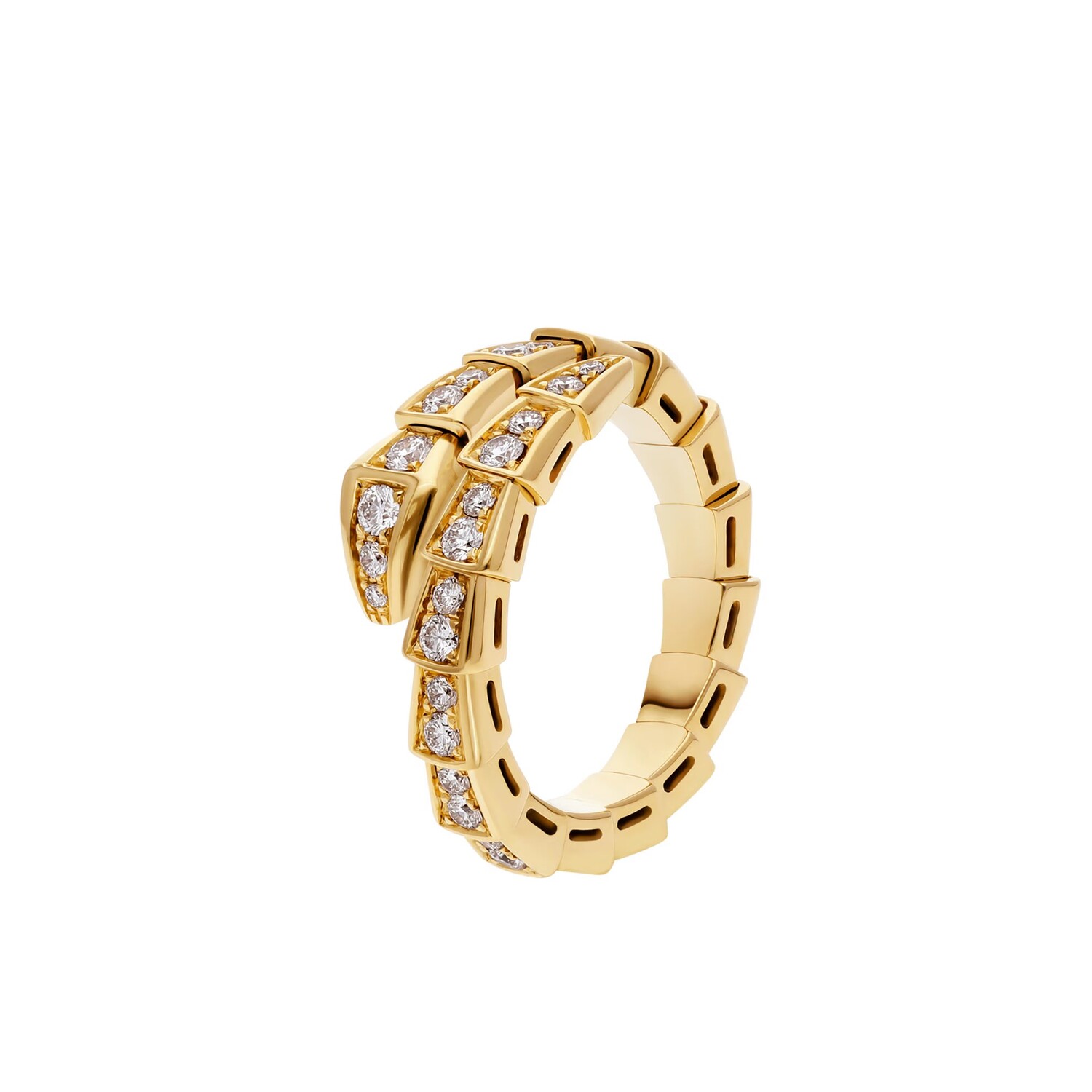 

Кольцо Bvlgari Serpenti Viper, золото/бриллианты