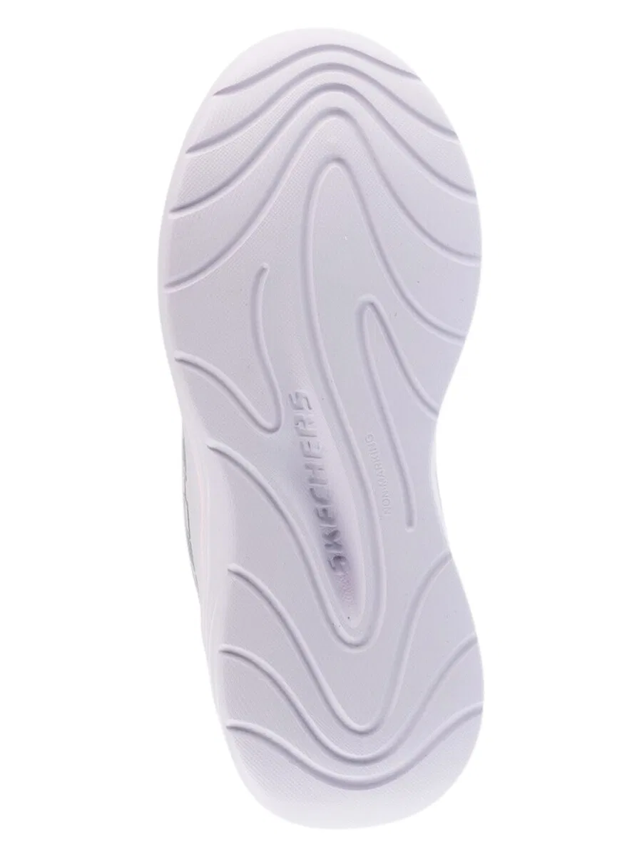 Кроссовки SKECHERS 'Slip-ins Wave 92-Sparkle Sprint' фиолетового цвета — фото 3