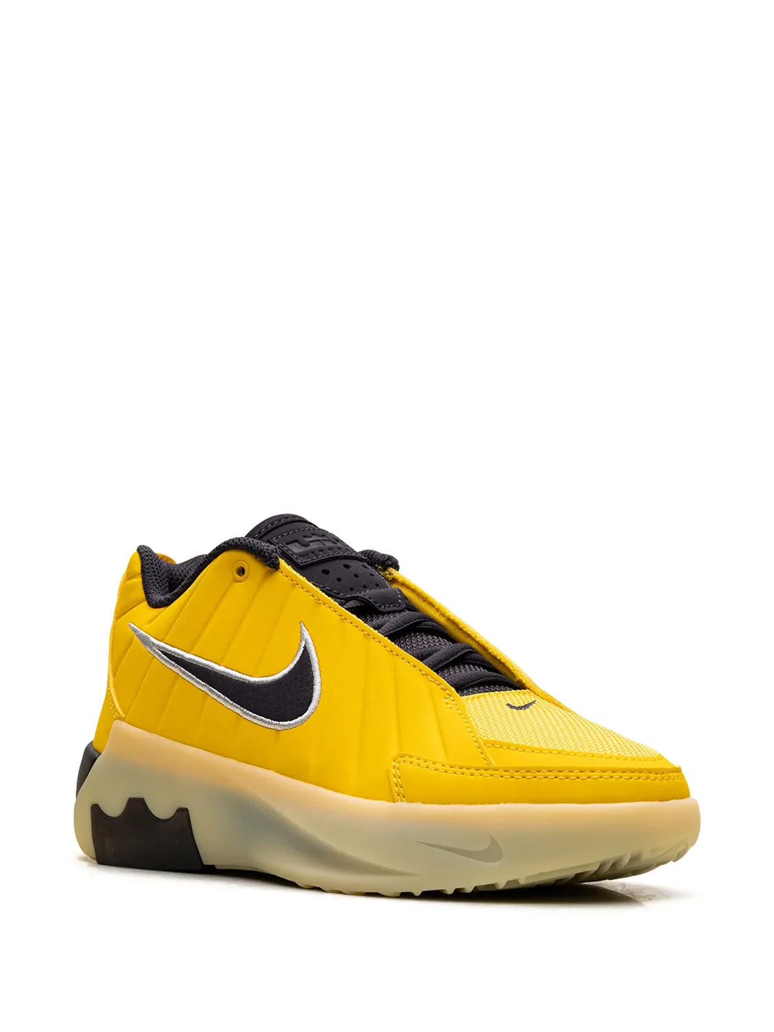Кроссовки LeBron Witness 9 на шнуровке Nike Kids, желтый