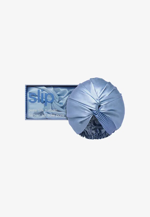 Аксессуар для волос Pure silk turban Slip, Cornflower — фото 2