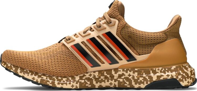 Кроссовки Adidas UltraBoost DNA 'Digital Camo - Raw Desert', загар — фото 4