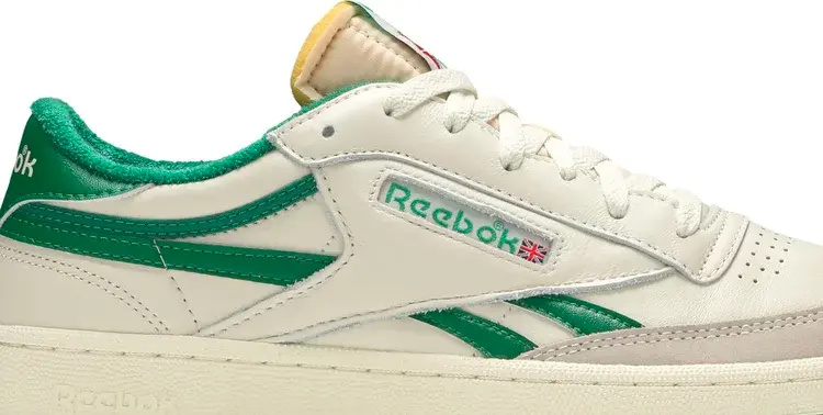 Кроссовки club c revenge vintage 'chalk glen green' Reebok, белый — фото 3