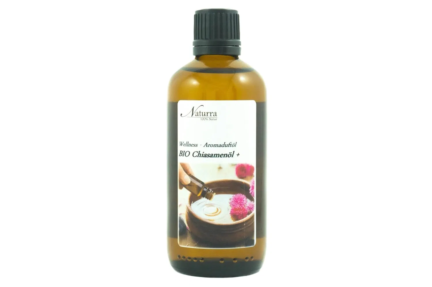 Масло для тела Organic Chia Oil, Naturra, с эфирным маслом мирта, 100 мл