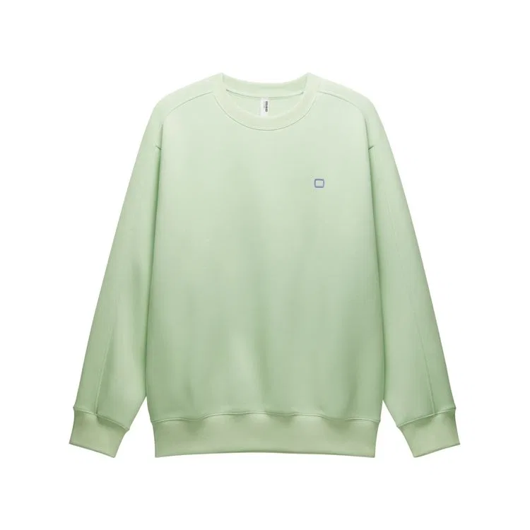 Детский свитшот с круглым вырезом BANANA IN, Refreshing Lime Green