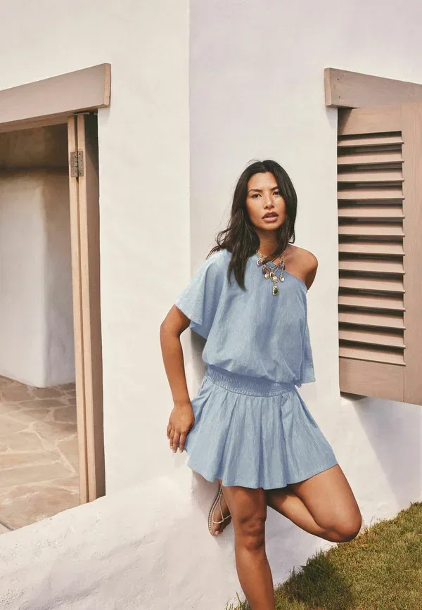 Платье трикотажное Jersey dress Next, синий