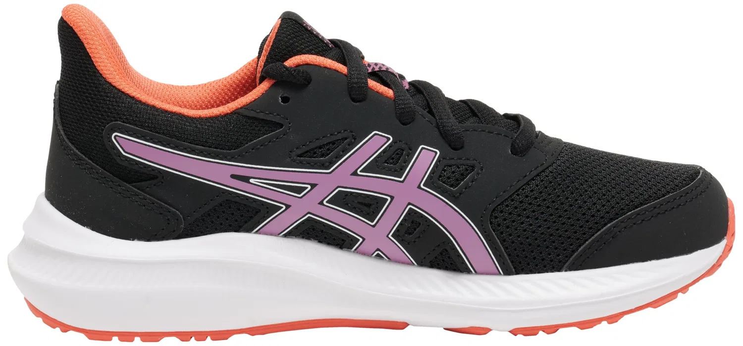 Детские кроссовки для мальчиков с шнуровкой Jolt 4 Gs ASICS, Black Ube — фото 4