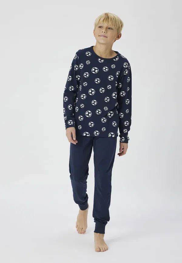 Пижамный комплект с принтом Pyjama set long sleeved Two Soon, темно-синий Blazer