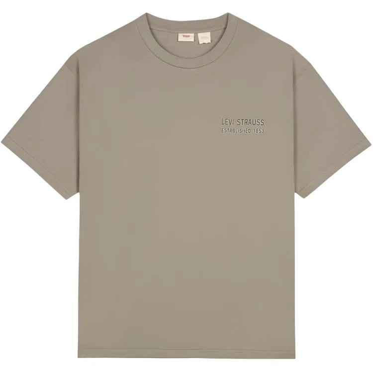 Мужская футболка с круглым вырезом Levis, Khaki