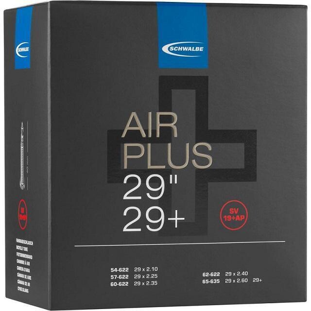 

Шланг Schwalbe Air Plus, 29 дюймов, черный
