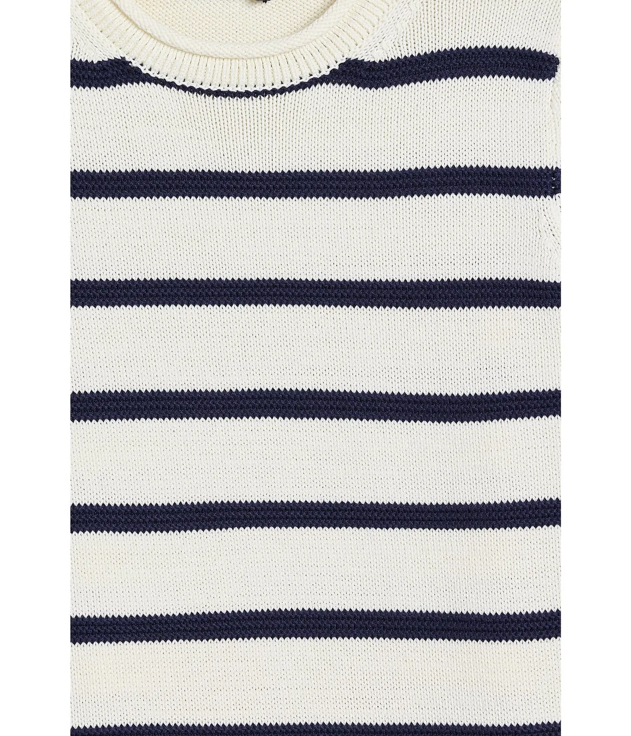 Свитер с высоким воротником (для малышей/детей постарше) Vineyard Vines Kids, Marshmallow/Navy — фото 3