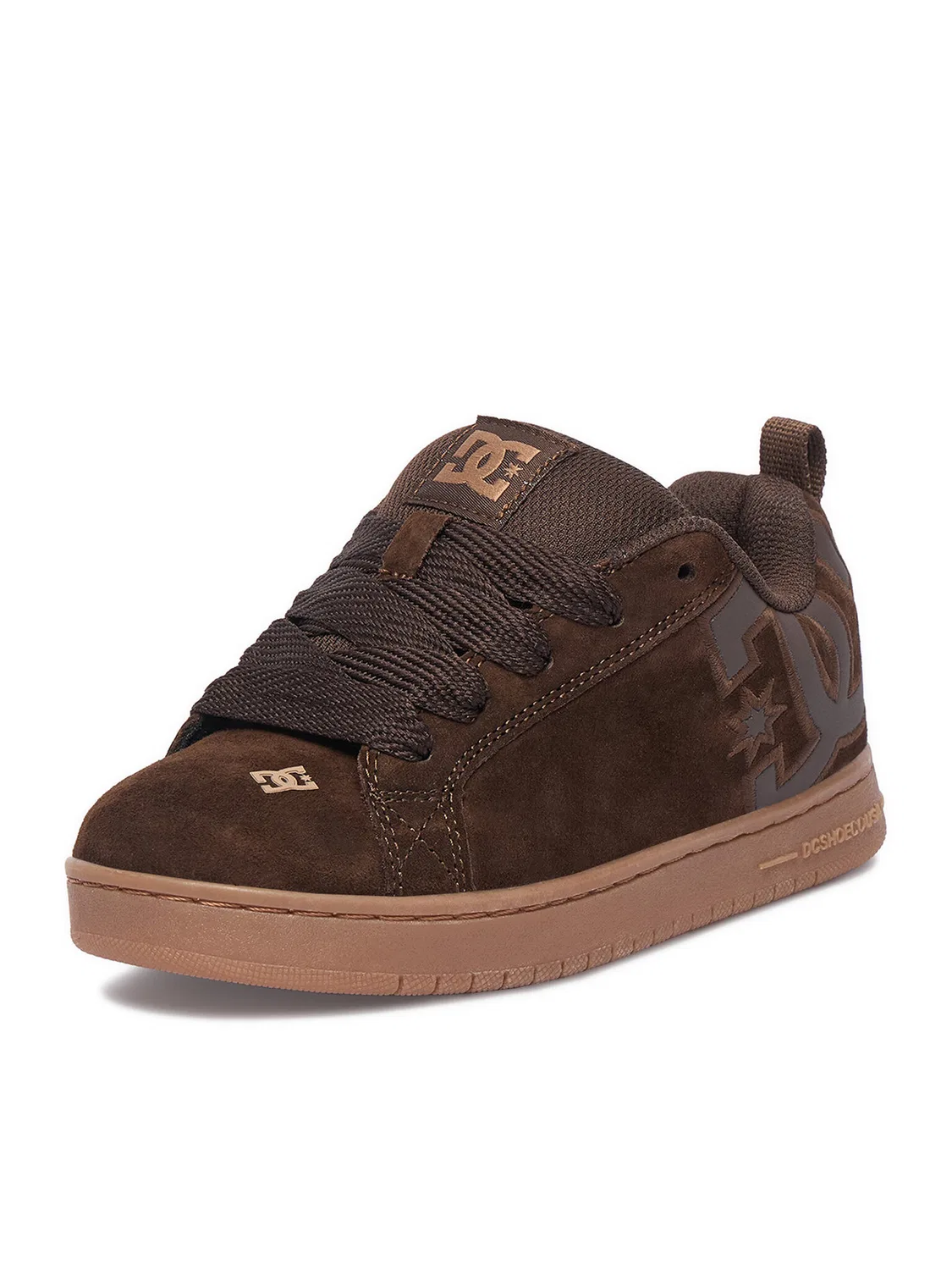 Кроссовки для мальчика Dc Shoes, коричневый — фото 3