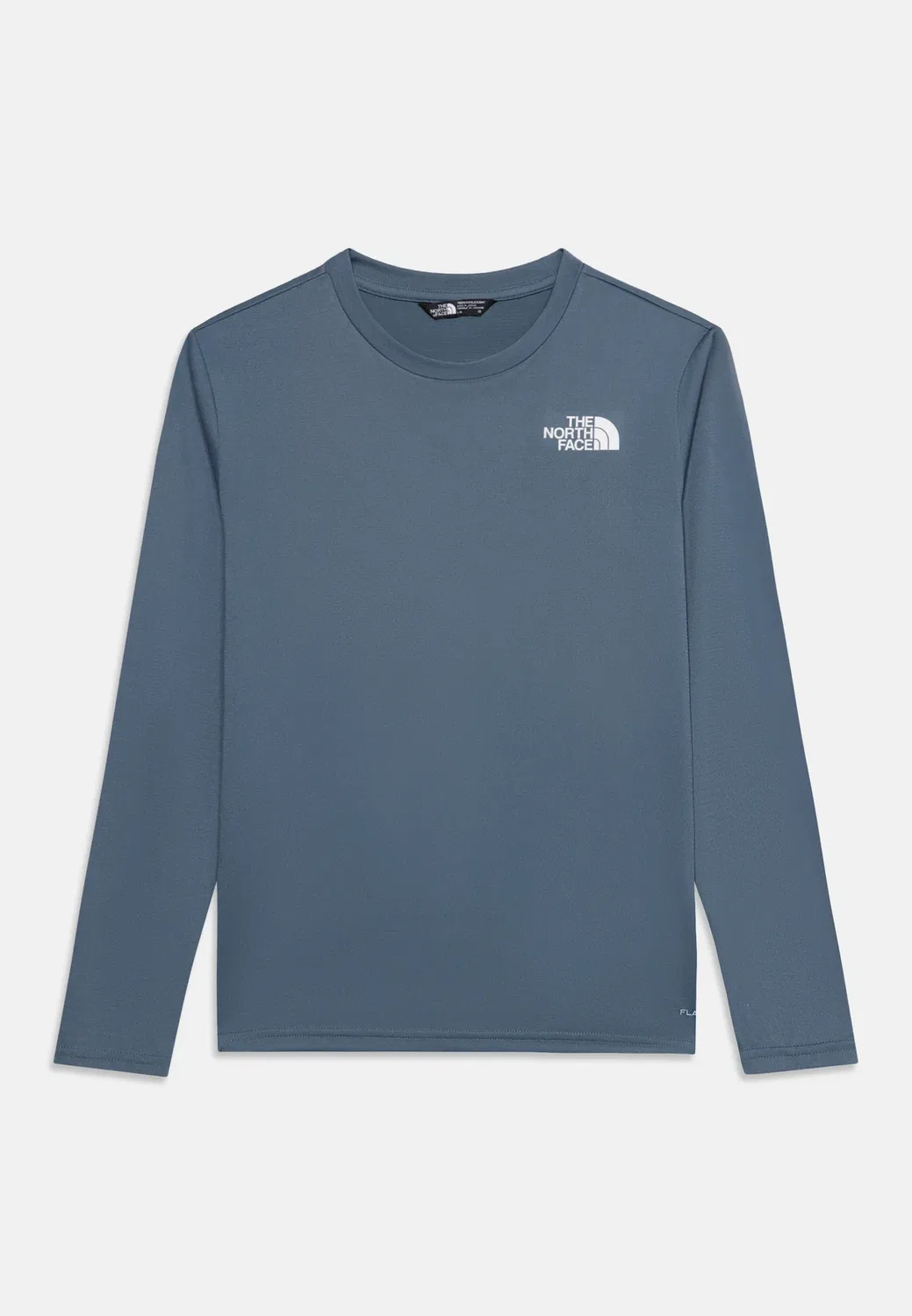 Подростковая футболка унисекс - с длинными рукавами The North Face, Granite Grey