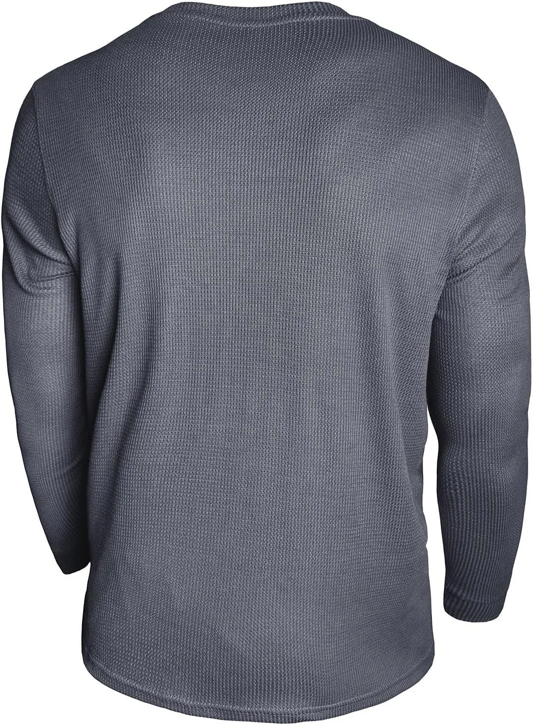 Мужская футболка с длинным рукавом Slim Fit Solid, Dark Gray — фото 4