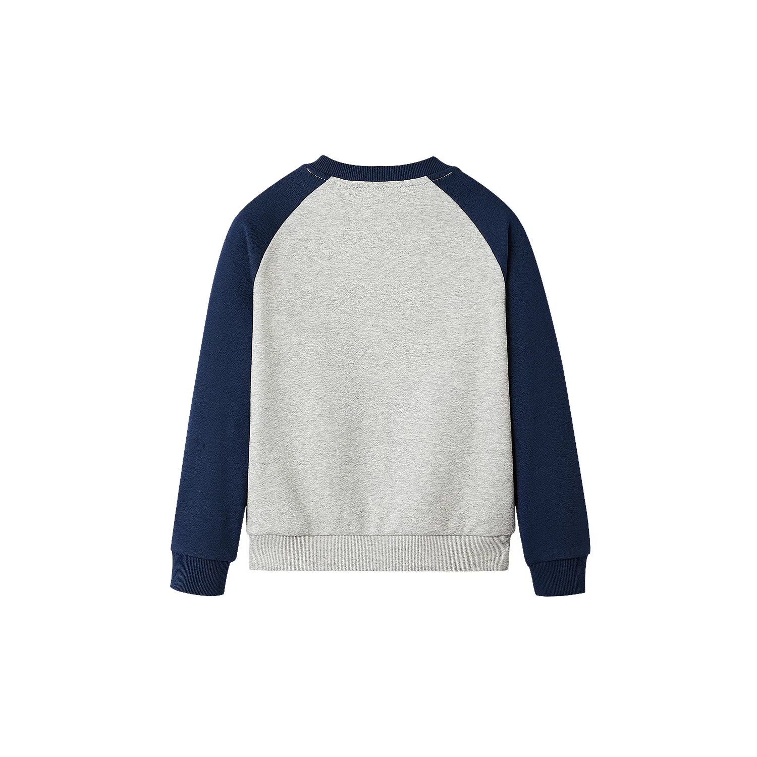 Детский свитшот с длинным рукавом HLA, Light Gray Splicing 10 — фото 3