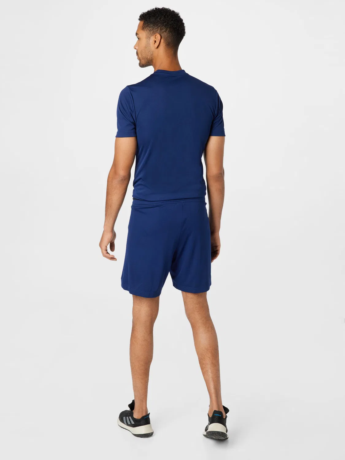 Спортивные шорты ADIDAS PERFORMANCE Regular Workout Pants 'Entrada 22' темно-синего цвета — фото 4