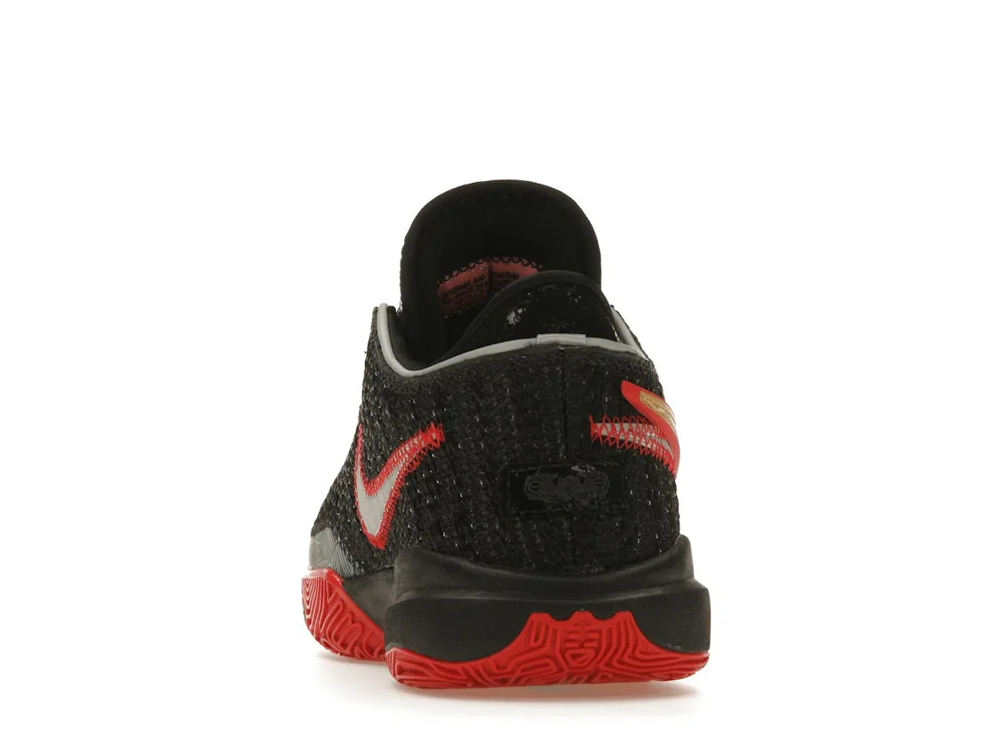 Детские кроссовки для мальчиков с высокой производительностью Nike LeBron 20, Black/University Red/University Gold/Black — фото 4