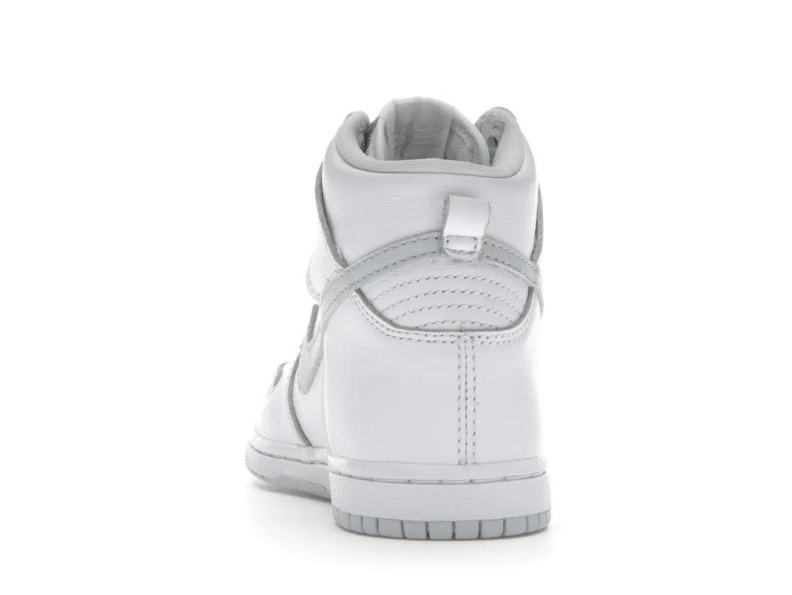 Детские кроссовки с высоким верхом Nike Dunk High SP, Белый/Серо-Белый — фото 4