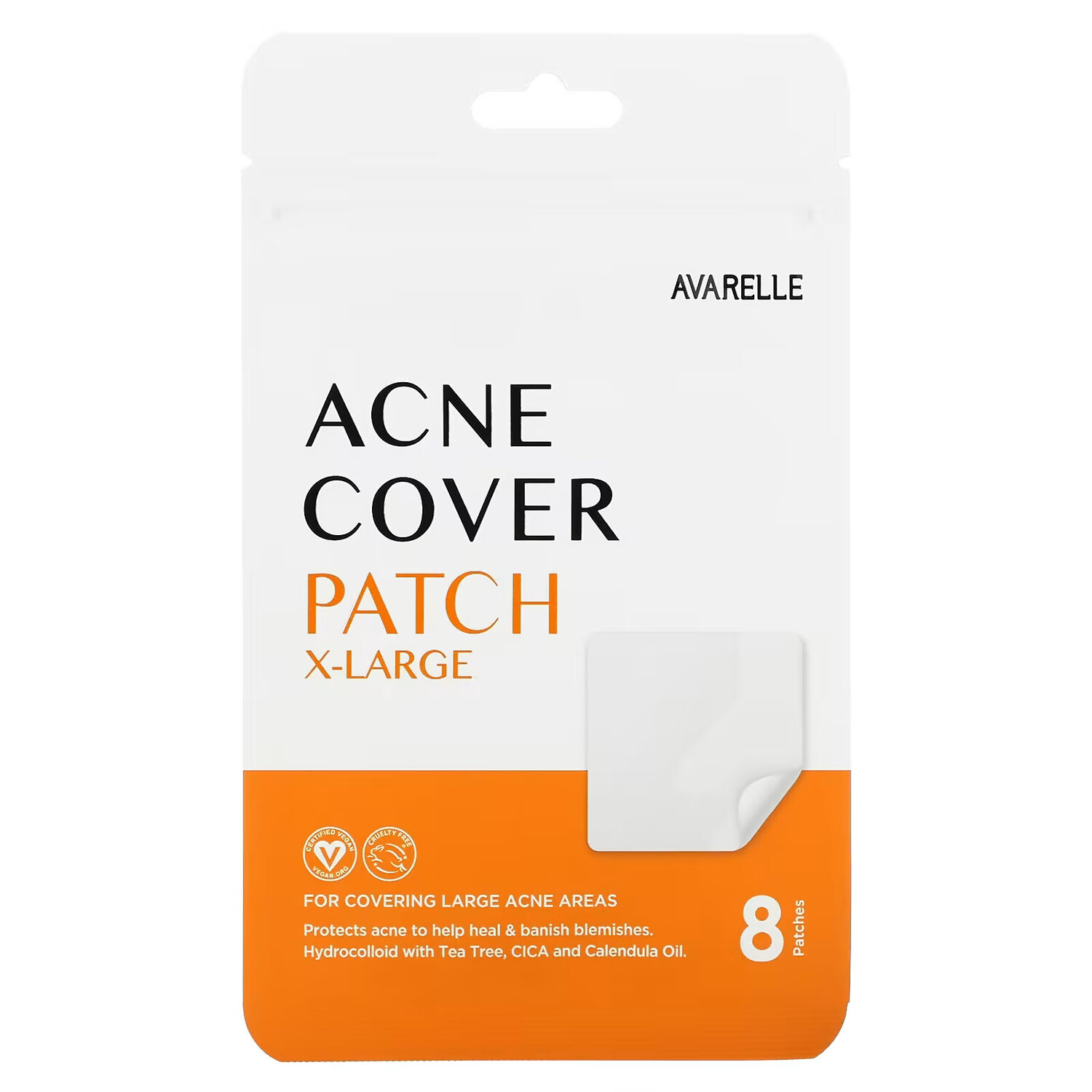 

Avarelle, Патчи от акне, XL, 8 шт.