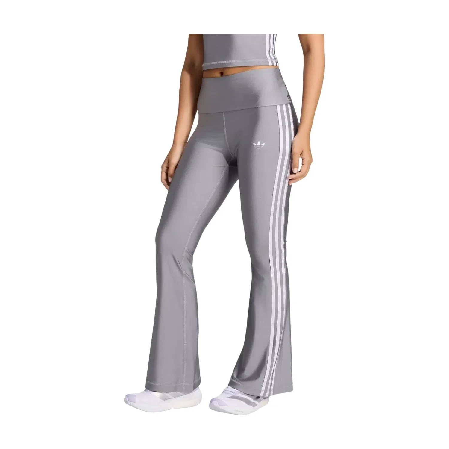 Женские леггинсы с длинным рукавом Adidas Sport Superstar Full Length Legging, серый — фото 2