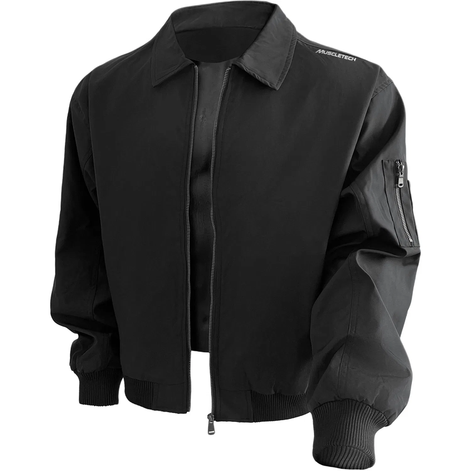 Детское пальто с лацканами Navy Blue MUSCLETECH — фото 4