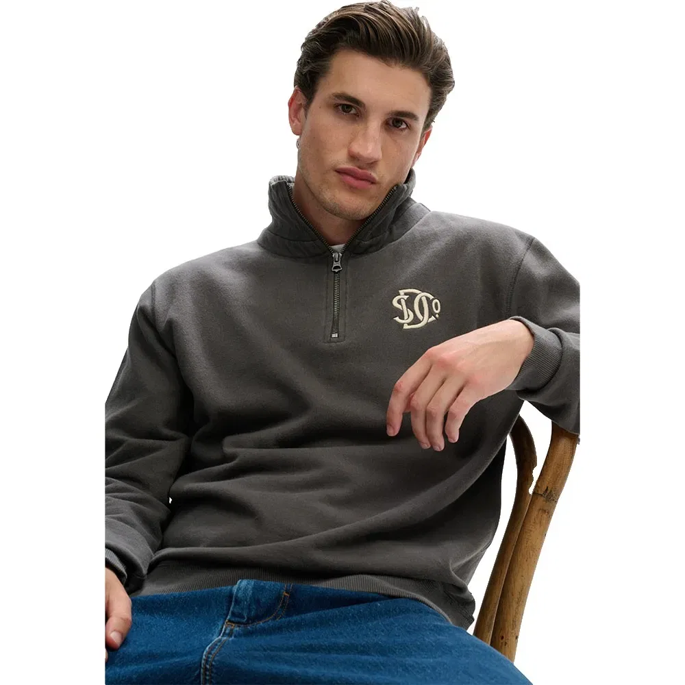 Свитер Athletic half zip Superdry, серый — фото 3