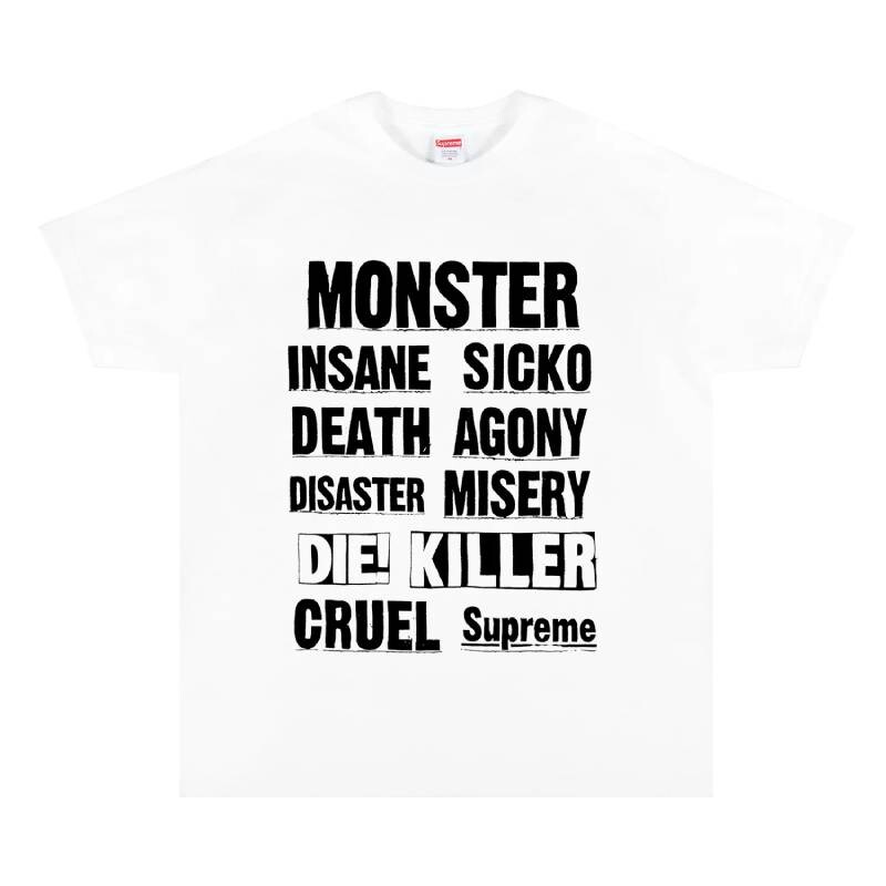 

Футболка Supreme Monster, белый