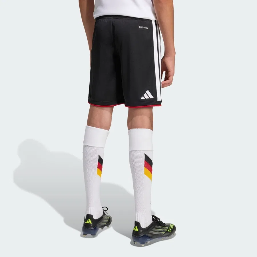 Спортивные шорты домашнего стадиона с длиной до колена adidas JZ4562 DFB H SHO Y, Черный — фото 2