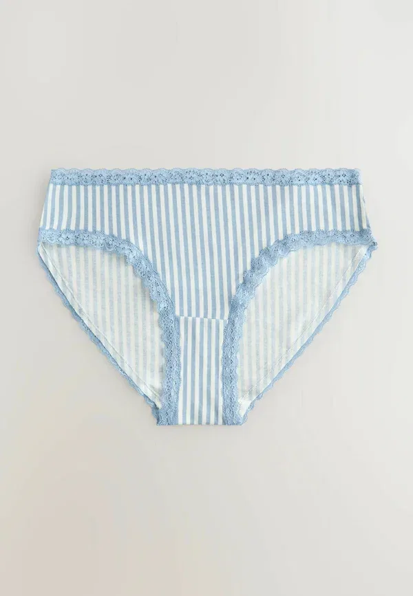 Комплект трусов floral из 4 штук, хлопок с эластаном, Next floral, цветочный — фото 3