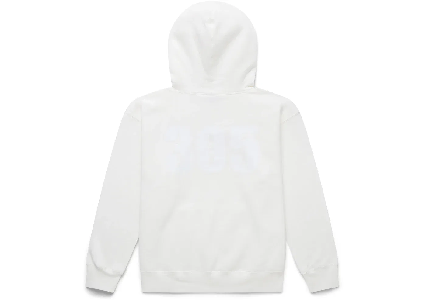 Мужской свитшот с принтом Supreme Miami Box Logo Sweatshirt, White — фото 2