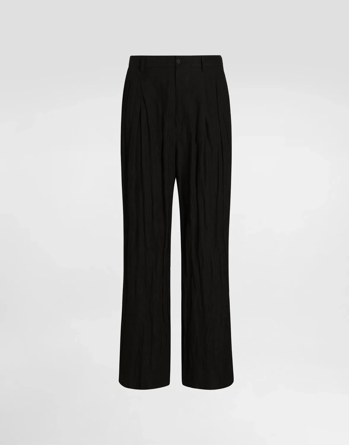 Хлопковые брюки Dolce & Gabbana, черный