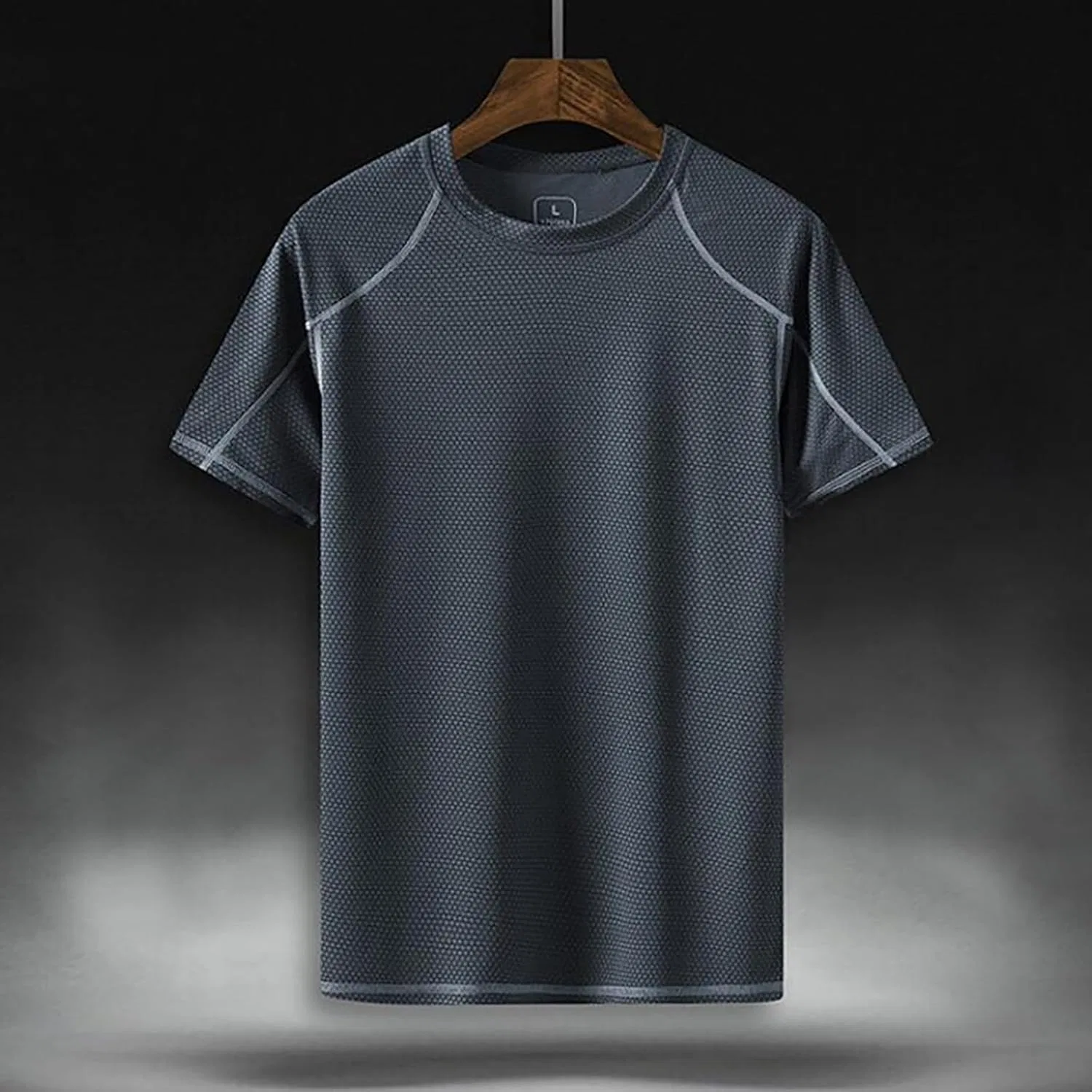 Мужская спортивная футболка для бега Athletic, Black — фото 2