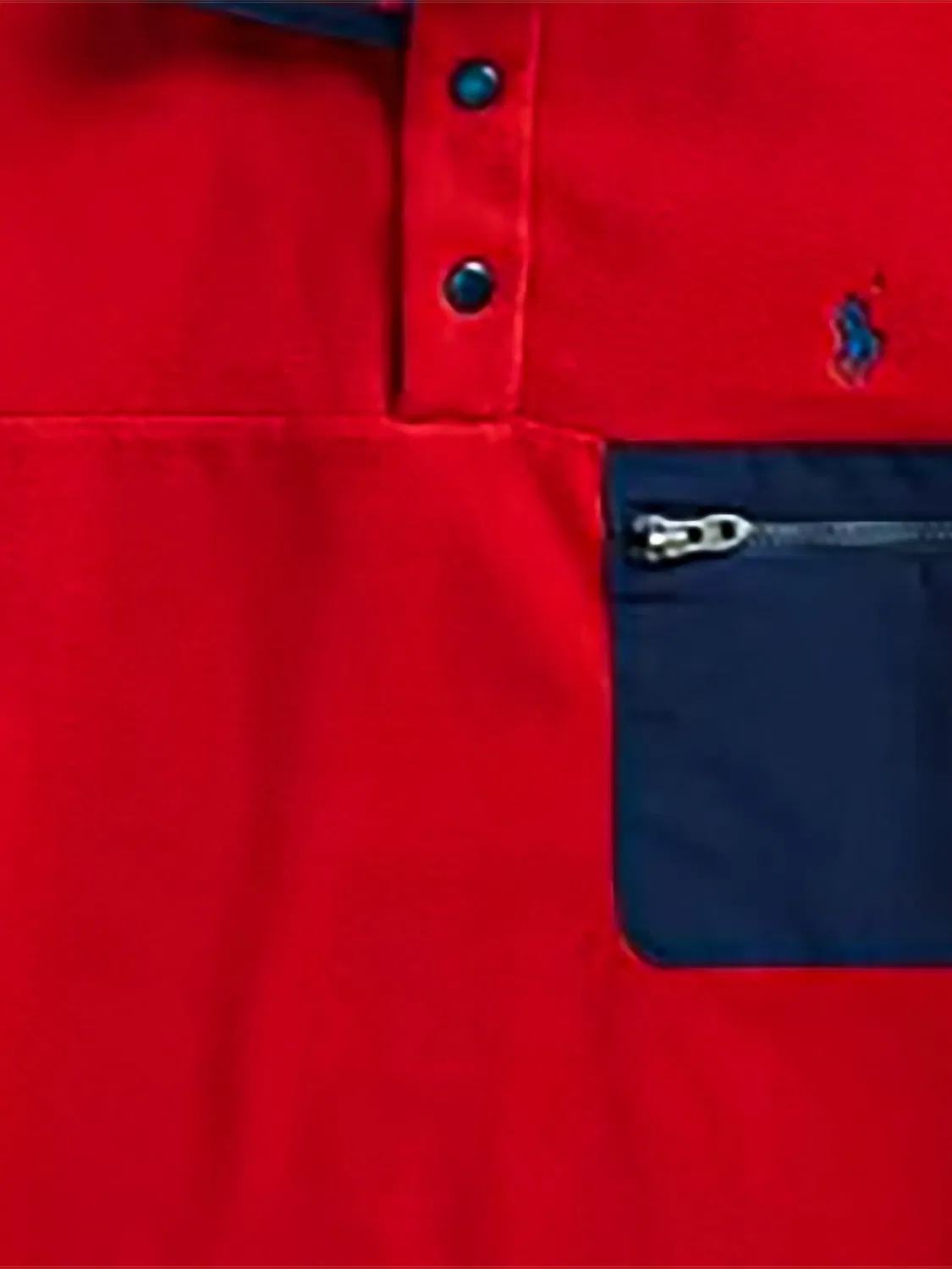 Свитер с высоким воротником Polo Ralph Lauren, красный — фото 2