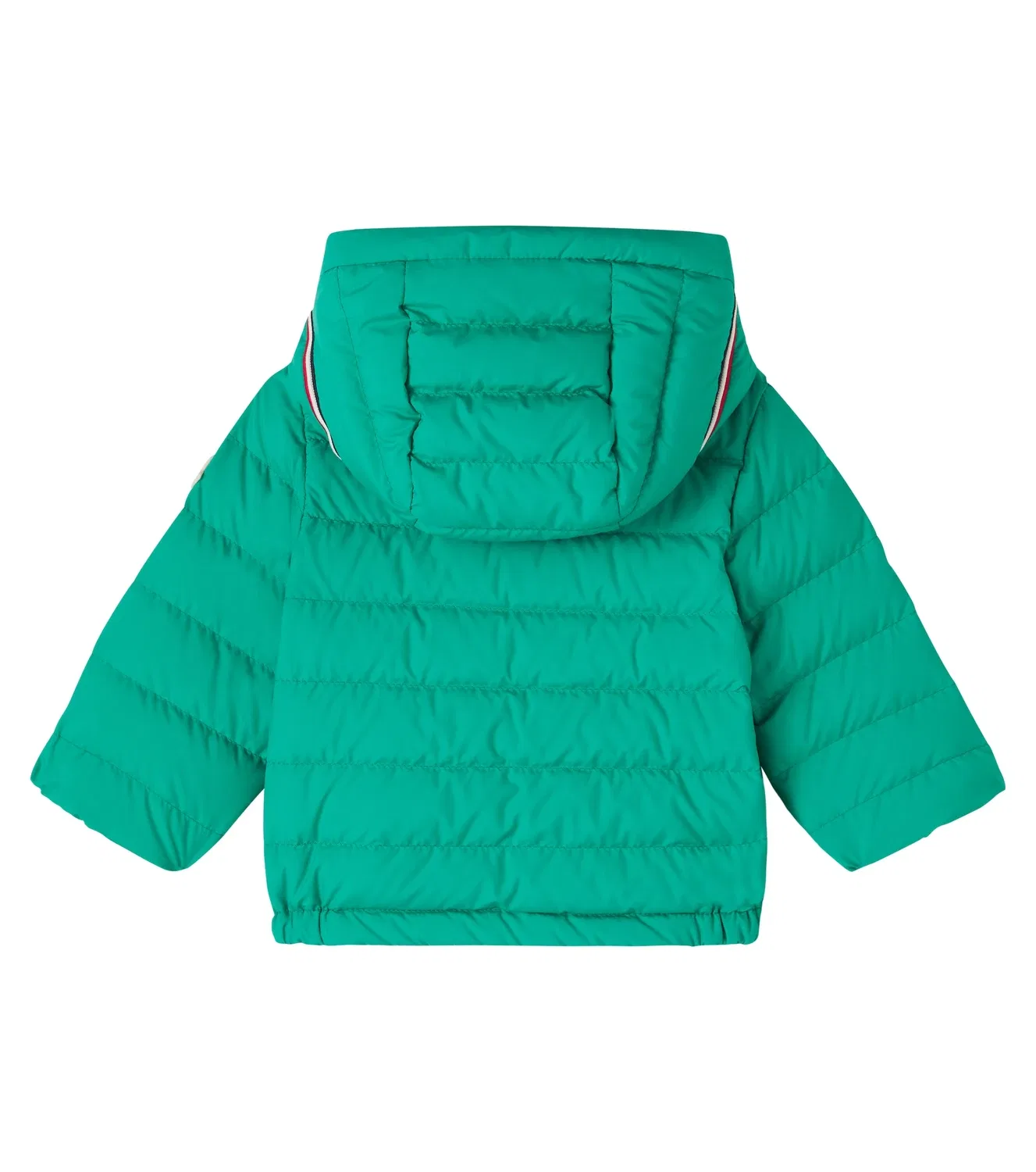 Пуховик детский с капюшоном Baby Dilar Moncler Enfant, зеленый — фото 2