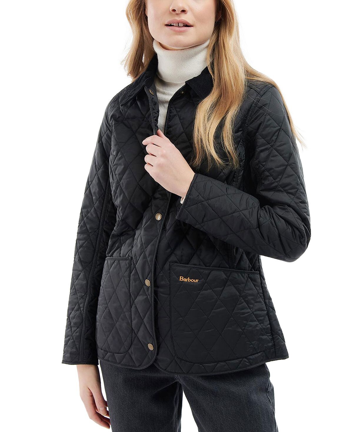 

Женская стеганая куртка annandale Barbour, черный