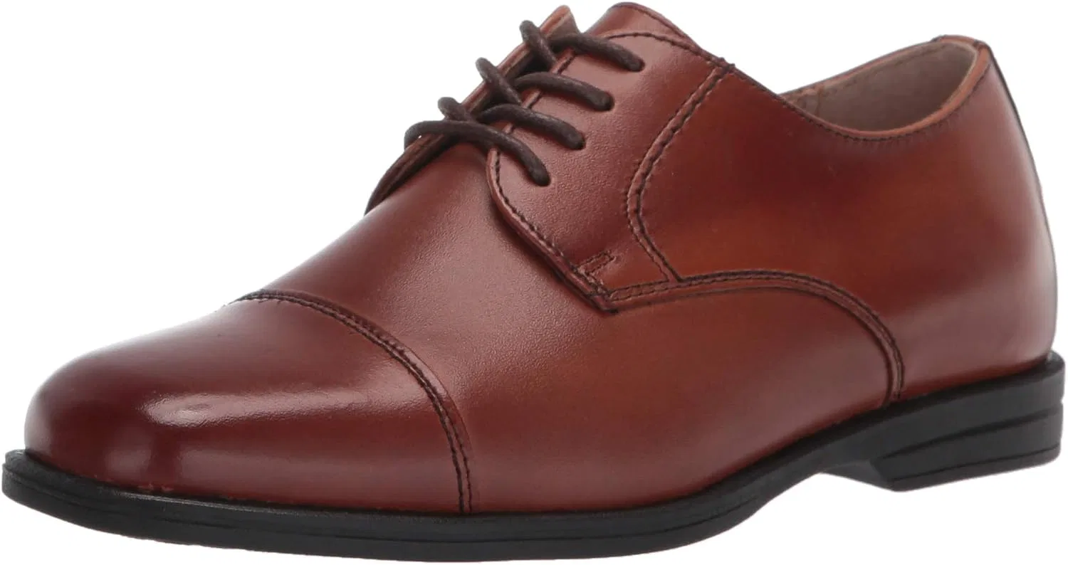 Детские туфли оксфорды с мыском Regan Jr. Florsheim, Cognac