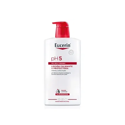 Лосьон для тела Ph5 Skin Protection 1000 мл увлажняющий Eucerin, Бежевый