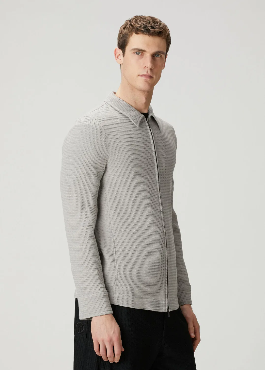 Спортивная рубашка Emporio Armani, bej — фото 3