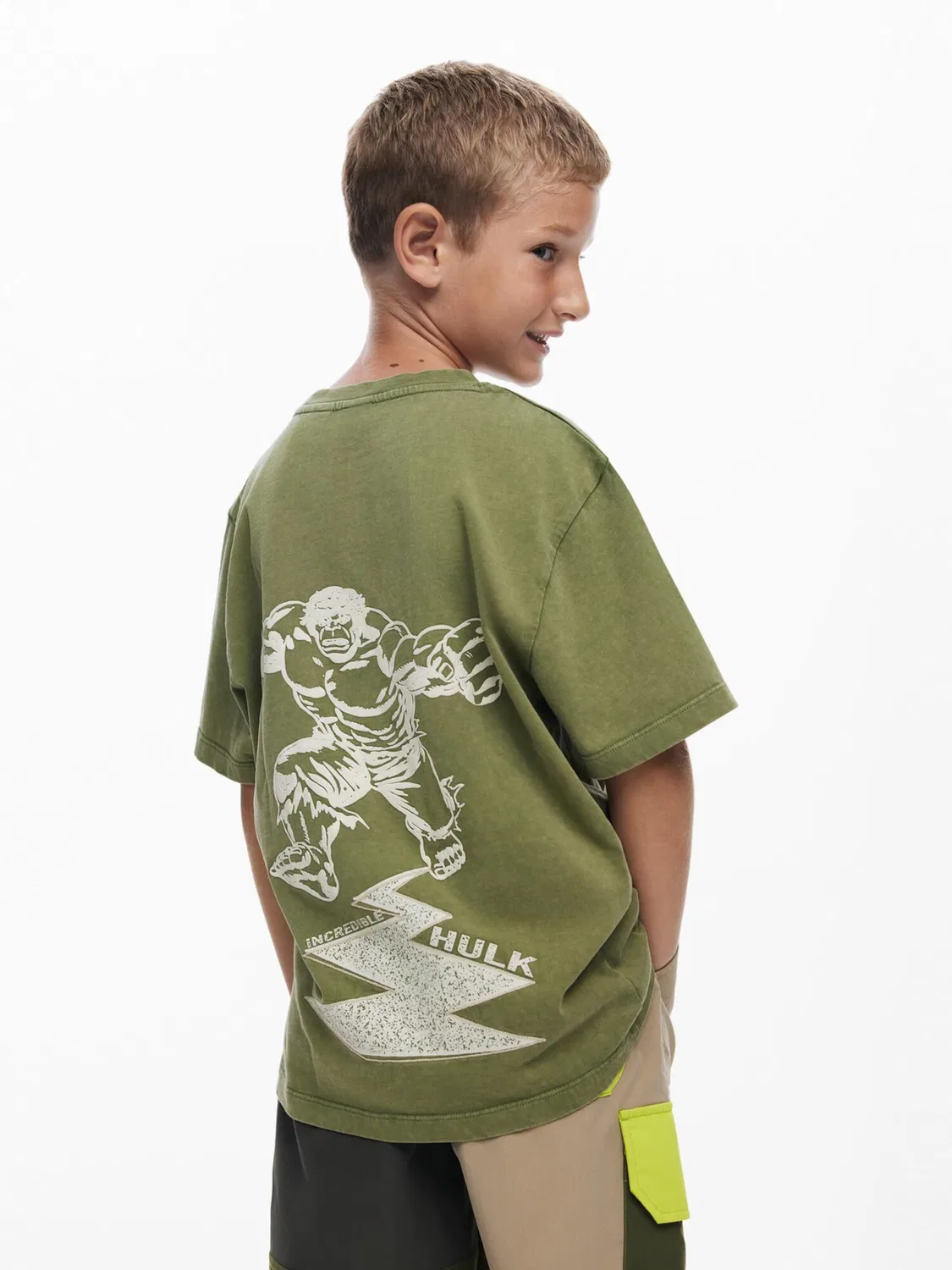 Рубашка Desigual Hulk, зеленый — фото 3