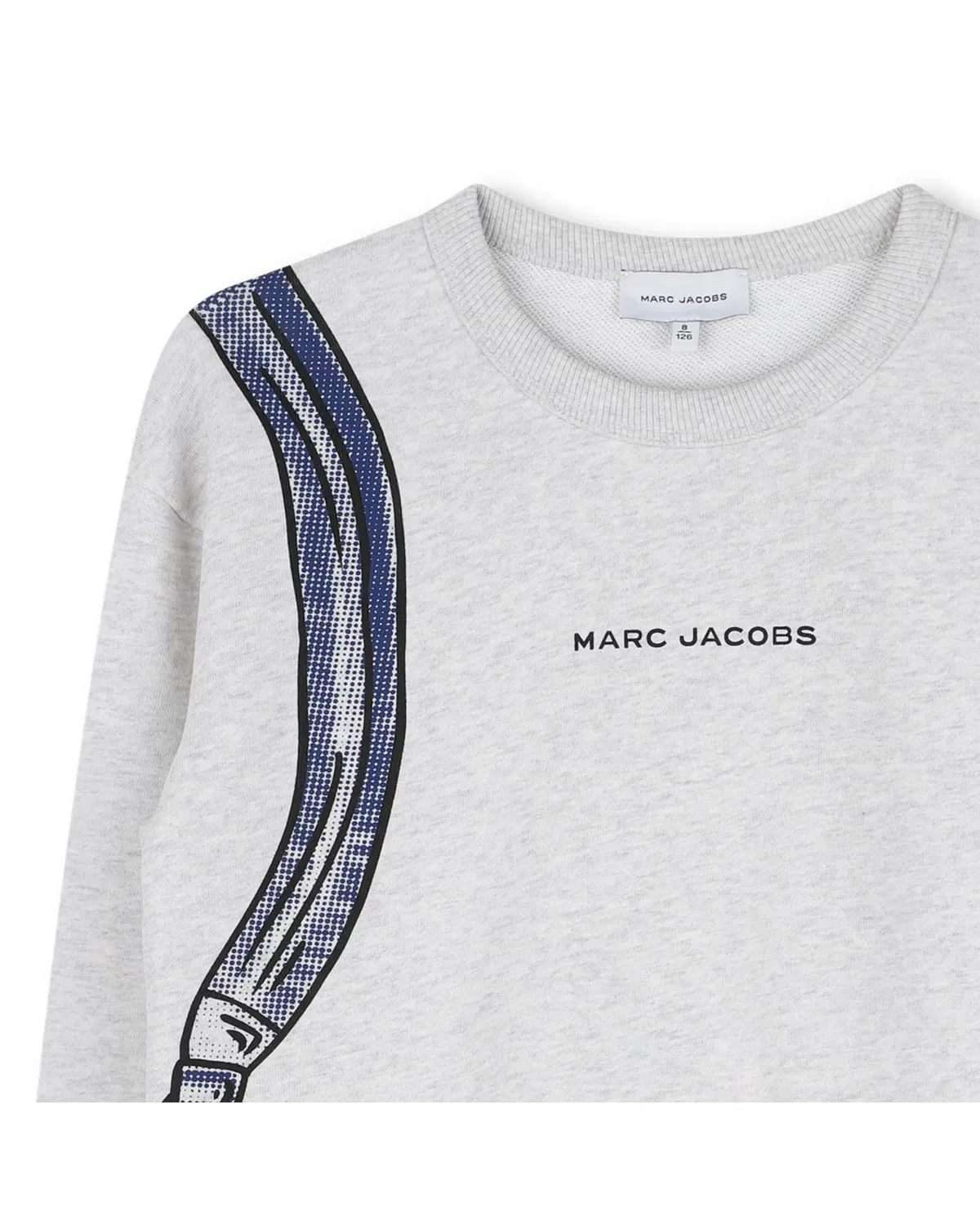 Детская худи для мальчиков с принтом Marc Jacobs, Gris — фото 2