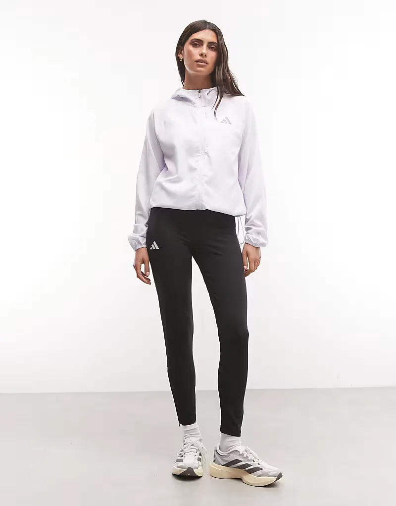 Беговая куртка Adidas Essentials фиолетового — фото 2