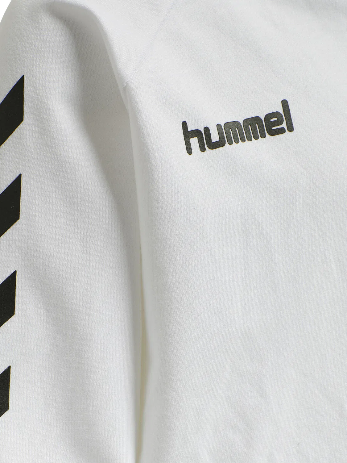 Детское хлопковое худи Hummel, Weiss — фото 4