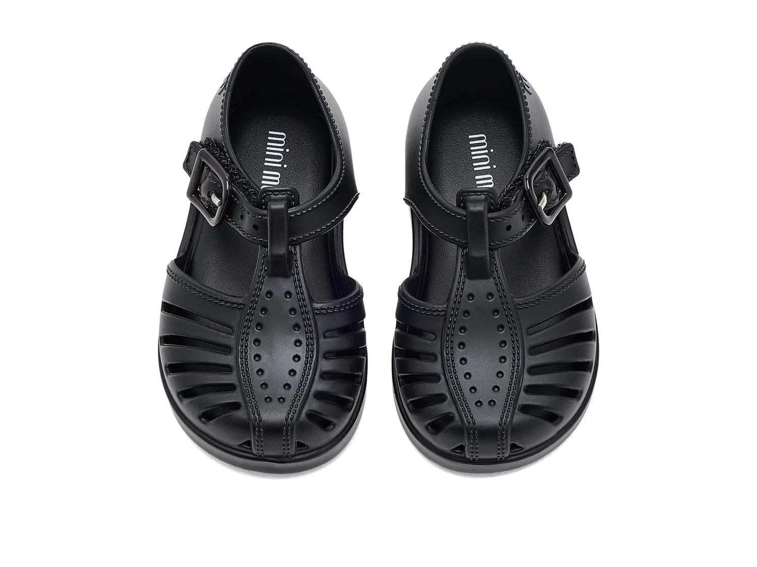 Сандалии Aranha 79 II (для малышей и маленьких детей) Mini Melissa, Black — фото 3