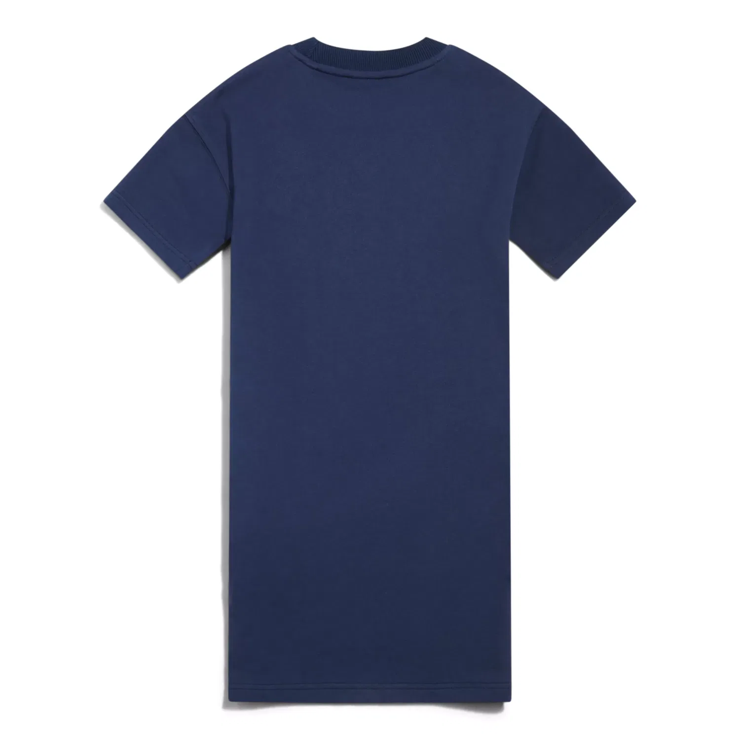 Детское платье из футера свободного кроя с вышивкой French Terry Dress New Balance, Nb Navy — фото 3