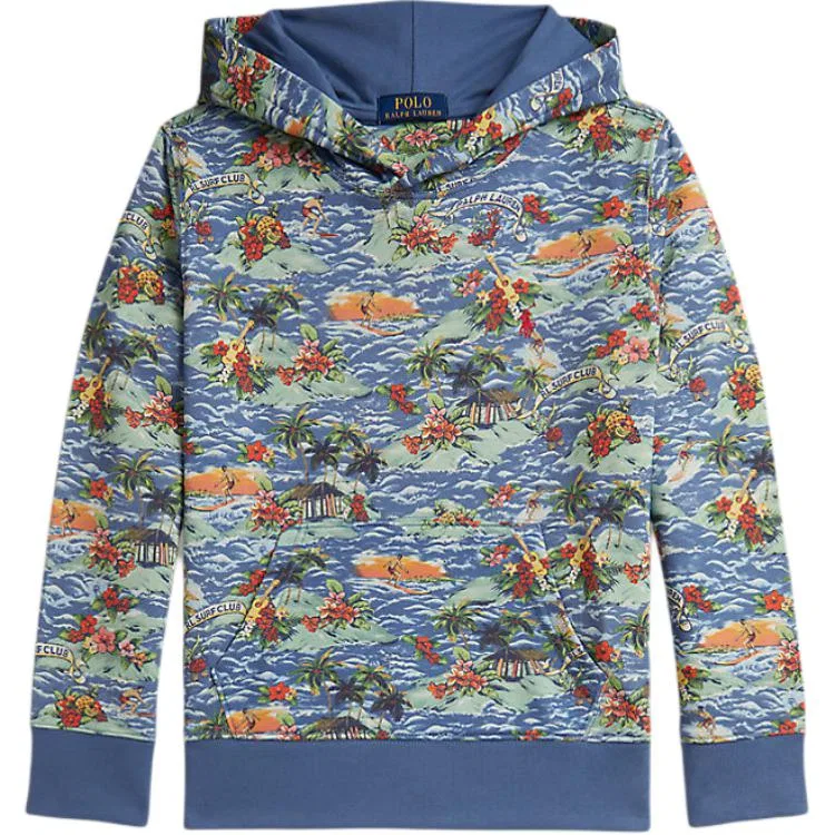 Детская толстовка с принтом Polo Ralph Lauren, Multicolor