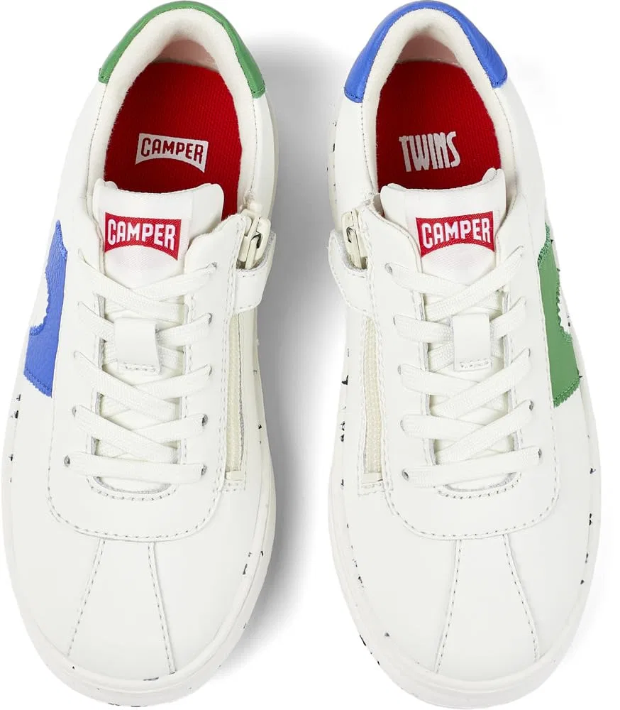 Кроссовки Camper Runner Four K800552, с принтом, Natural White — фото 4