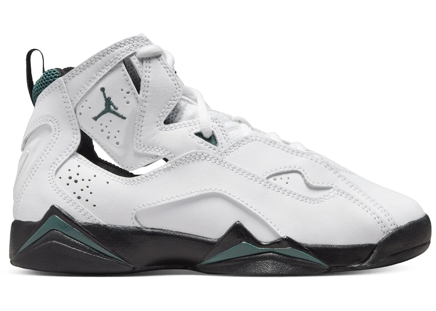Детские кроссовки Lifestyle Jordan True Flight Jordan, White/Oxidized Green/Black