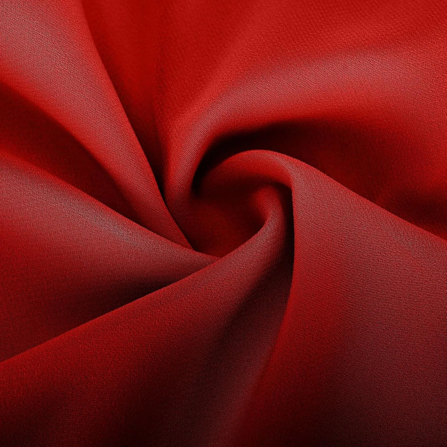 Женское плюс-сайт платье с рукавами-бабочками Red — фото 2